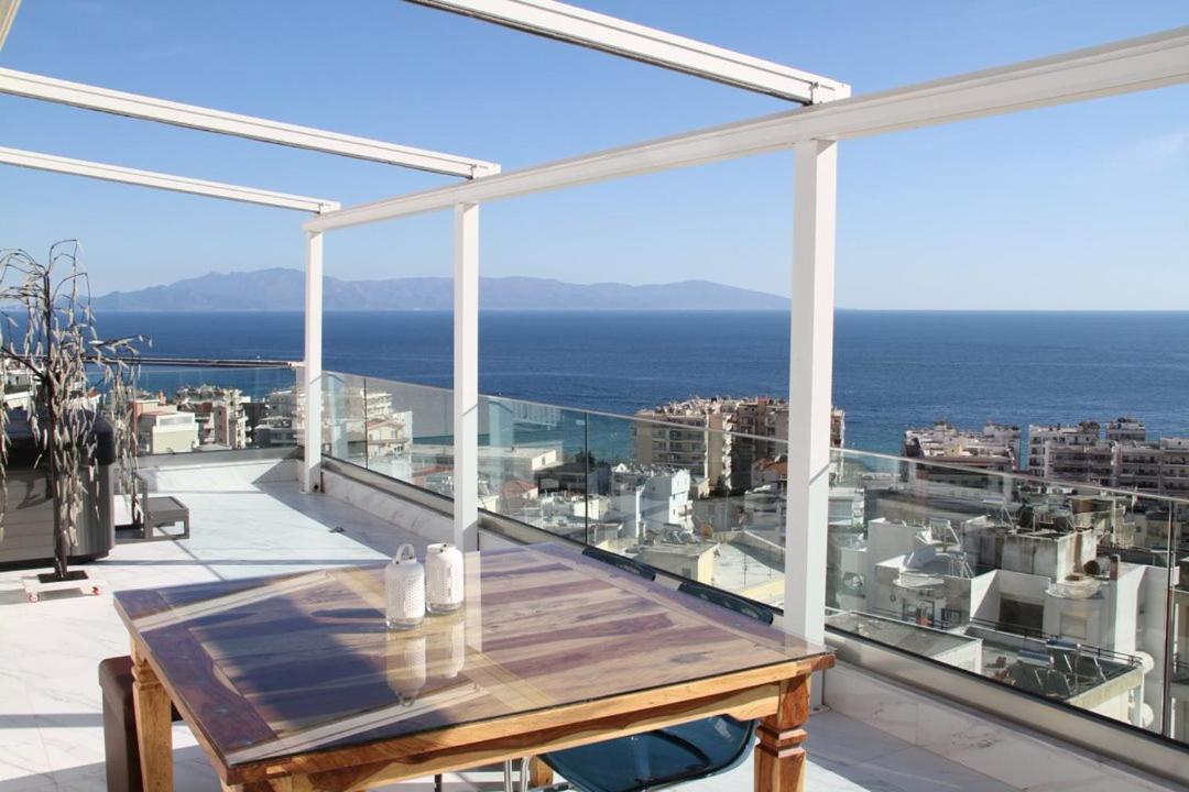 Euphoria Luxury Penthouse Apartment Kavála ภายนอก รูปภาพ