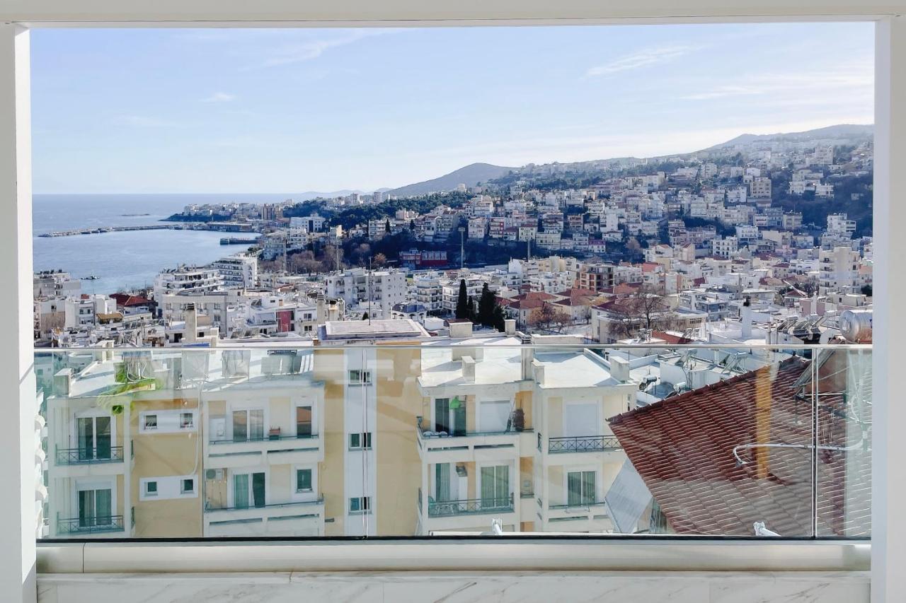 Euphoria Luxury Penthouse Apartment Kavála ภายนอก รูปภาพ