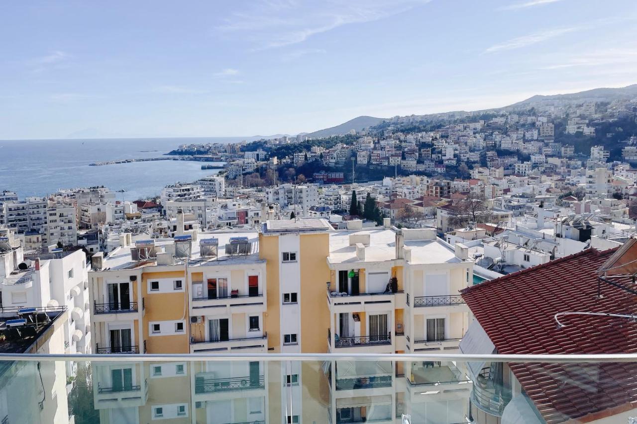 Euphoria Luxury Penthouse Apartment Kavála ภายนอก รูปภาพ