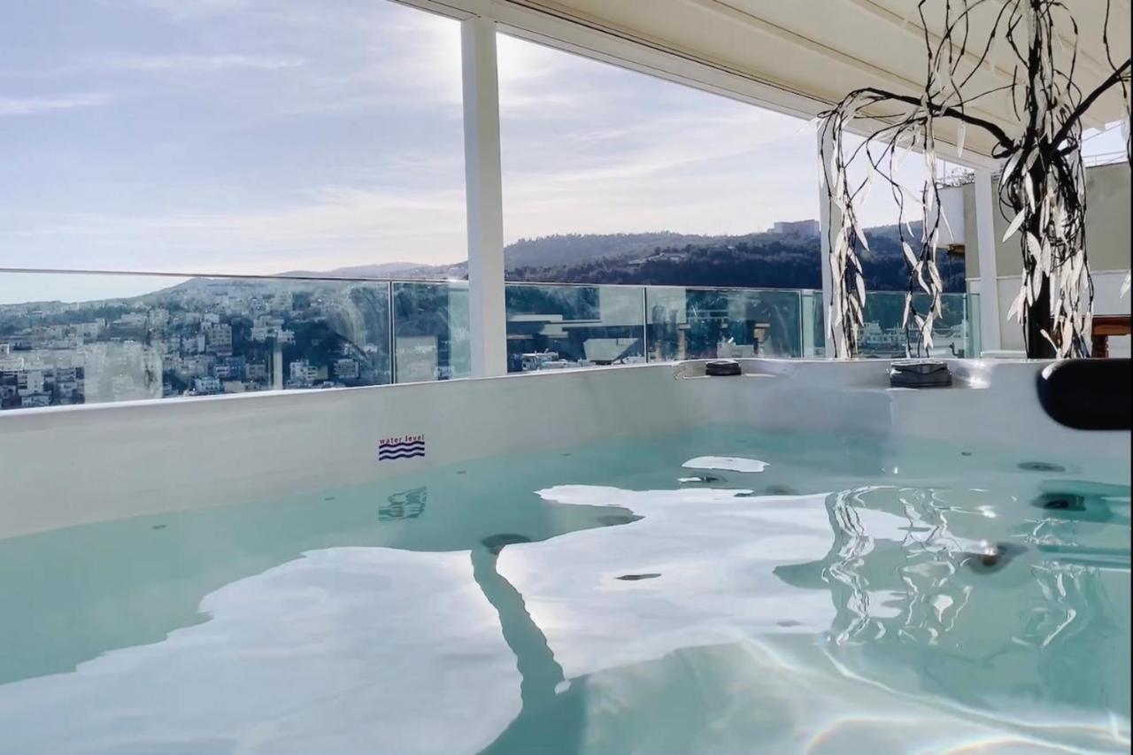 Euphoria Luxury Penthouse Apartment Kavála ภายนอก รูปภาพ