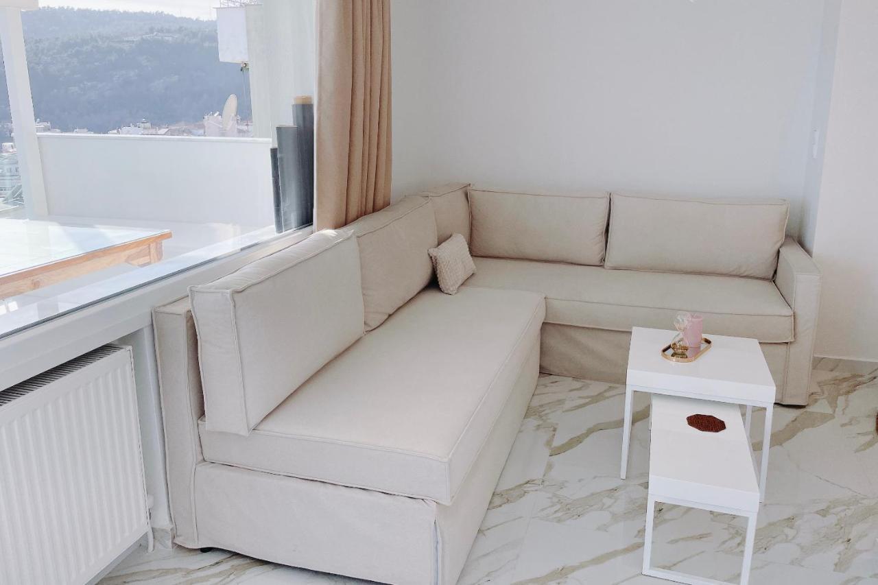Euphoria Luxury Penthouse Apartment Kavála ภายนอก รูปภาพ